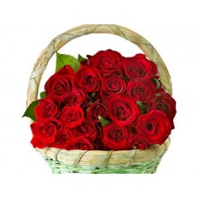 Sizzling Passion - 24 Stems Basket